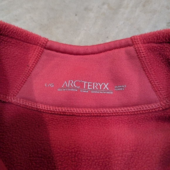 Arc'teryx Rho 1/4 Zip Women's L Pink - Picture 3 of 8